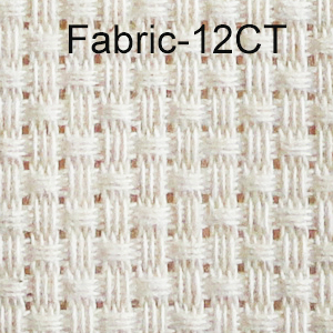 毛線俄羅斯刺繡專用布料 Fabric-12CT 純棉硬挺
