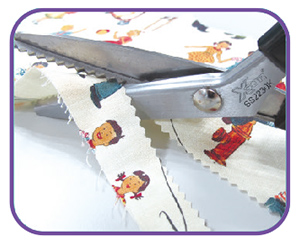 X'SOR 花邊剪 用於布料布邊剪裁可防脫線.